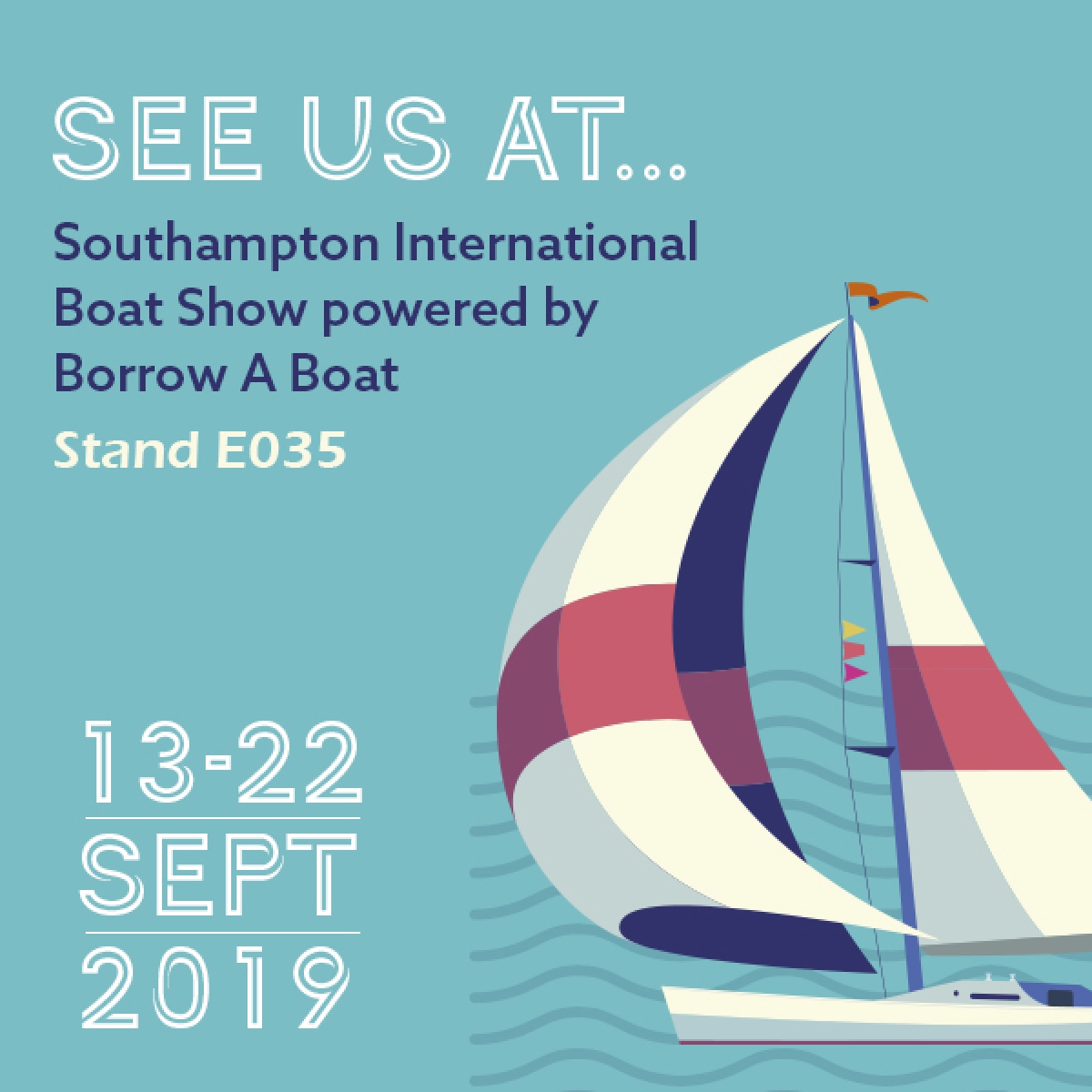 Ultimate Sails at Southampton Boat Show 2019